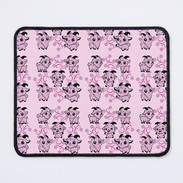 Item preview, Funny goat cartoon seamless pattern designed and sold by AlicinaM.
