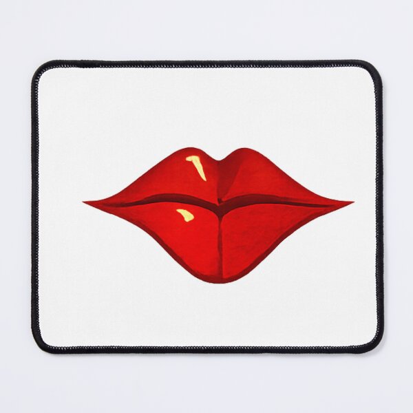 Item preview, Lips - Art Deco Red Lips Illustration for Vintage Fashion Lovers designed and sold by RickE.
