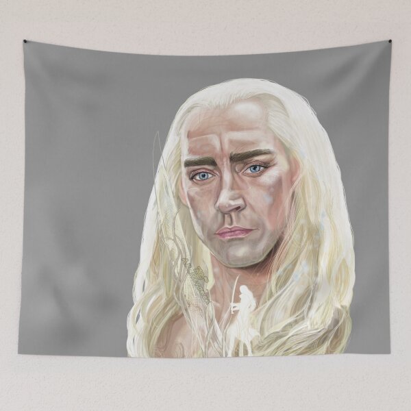 Item preview, Lee Pace King, handpainted Portrait designed and sold by AK-Hevonen.