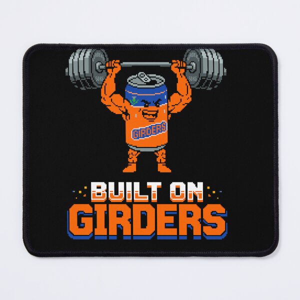 Item preview, Built On Girders - Funny Scottish Soda Gym Workout Pixel Art designed and sold by artistastshirt.