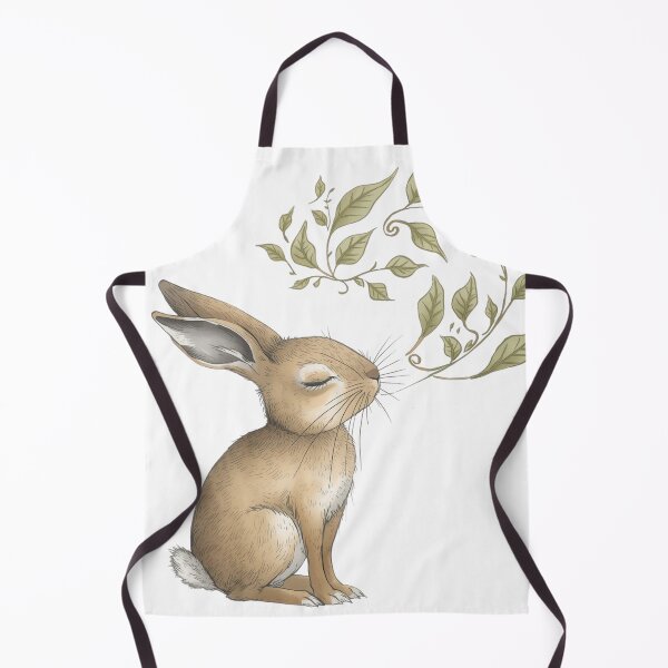 Item preview, Mindful Bunny Illustration – Calm Pastel Rabbit Nursery Wall Art designed and sold by Art70shop.