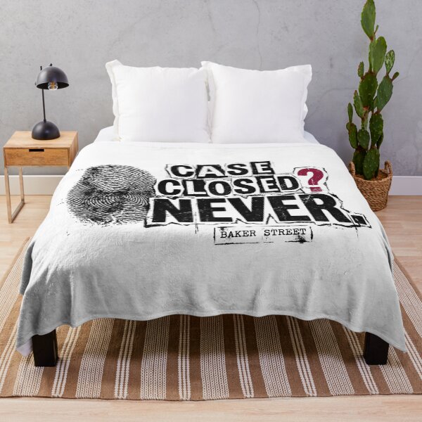 Item preview, Case Closed Never Baker Street Sherlock Holmes Stencil Art designed and sold by Fenay Designs.