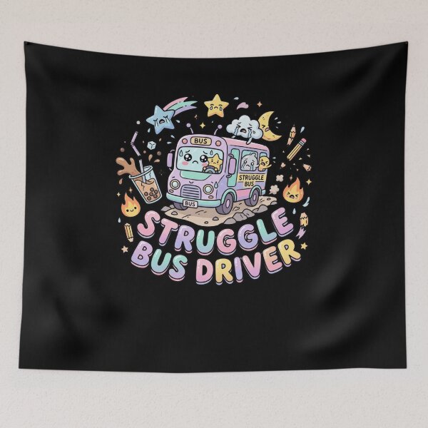 Item preview, Struggle Bus Driver Funny saying humor designed and sold by snowry.
