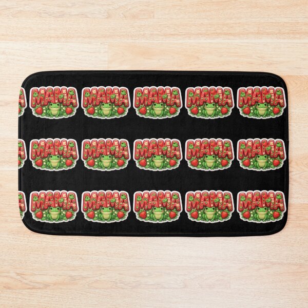 Item preview, Cute Frog Mama Sticker – Strawberry Frog Mom Sticker, Kawaii Frog Mother's Day Gift, Cute Frog Lover Laptop Sticker designed and sold by Basma Designs | Funny Shirts, Stickers & Mugs.