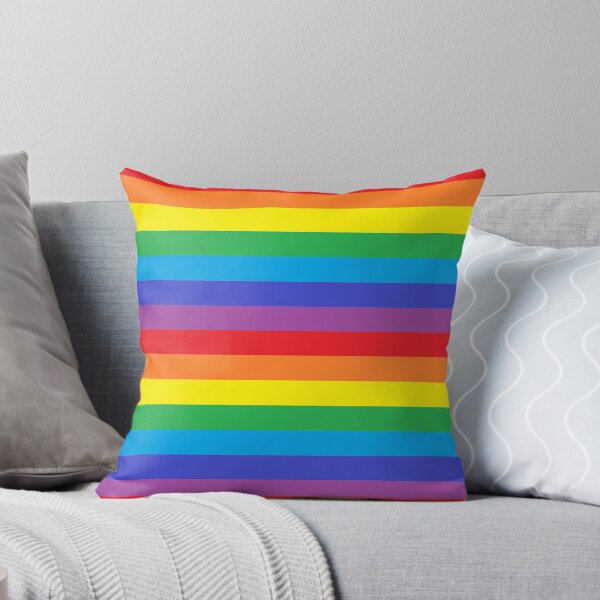 Item preview, a vertical flag with seven horizontal stripes of equal thickness designed and sold by buynowandtoday.