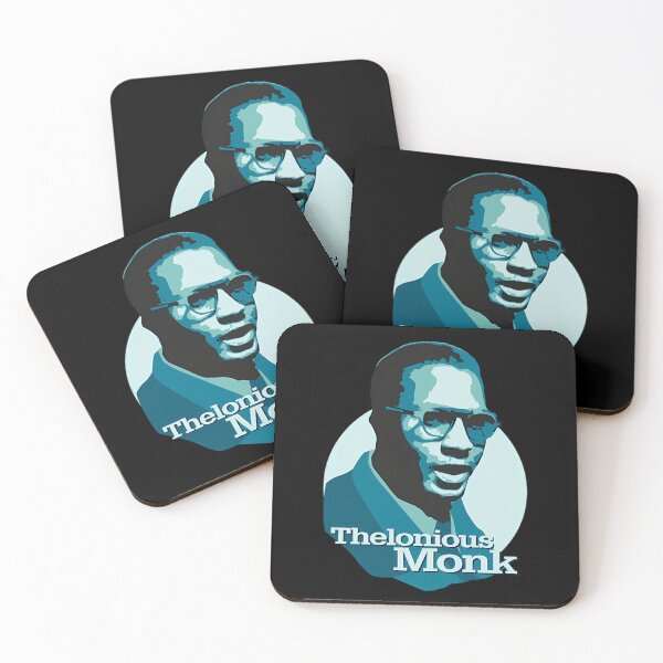 Item preview, Thelonious Monk Blue Portrait Poster Design Today Graphic designed and sold by CallumSnow.