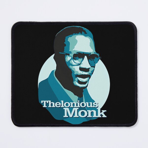Item preview, Thelonious Monk Blue Portrait Poster Design Today Graphic designed and sold by CallumSnow.