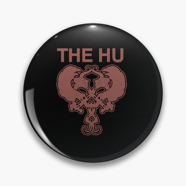 Item preview, The Hu Red Stacked Poster Design Today Graphic designed and sold by JeanMason51.