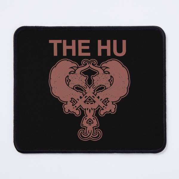 Item preview, The Hu Red Stacked Poster Design Today Graphic designed and sold by JeanMason51.