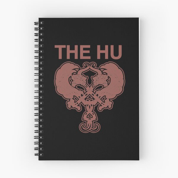 Item preview, The Hu Red Stacked Poster Design Today Graphic designed and sold by JeanMason51.