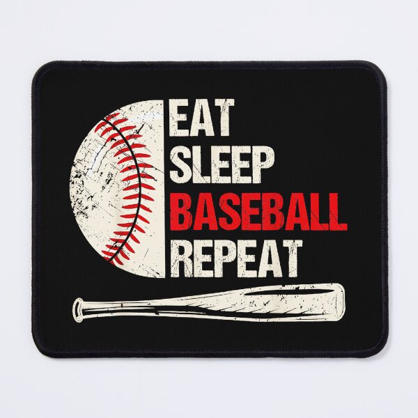 Item preview, Eat Sleep Baseball Repeat Baseball Player Fan Sport Life designed and sold by LysiTHWIP.