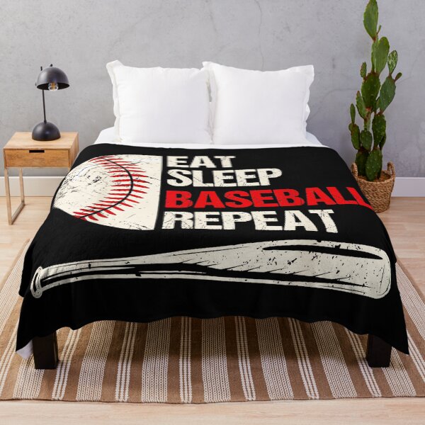 Item preview, Eat Sleep Baseball Repeat Baseball Player Fan Sport Life designed and sold by LysiTHWIP.