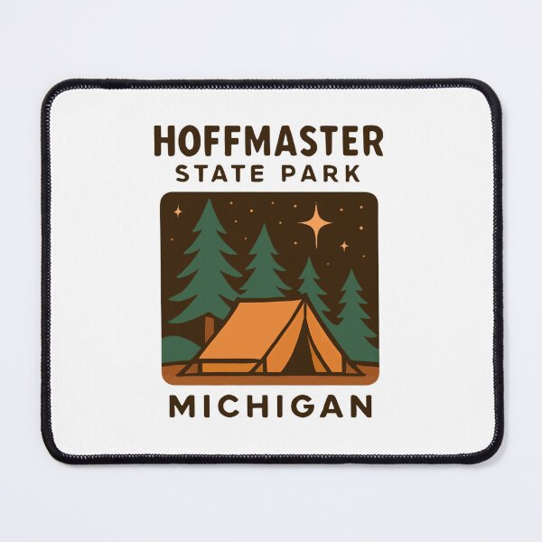 Item preview, Hoffmaster State Park Michigan Camping Adventure Traveler designed and sold by JonesFlora2025.