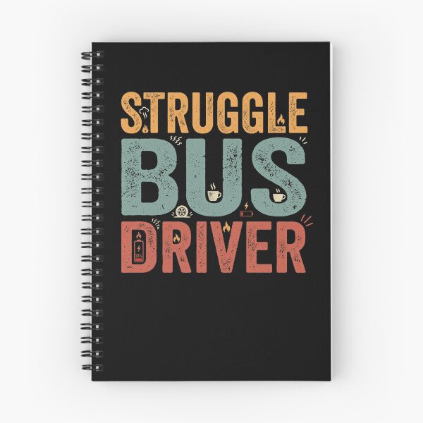 Item preview, Struggle Bus Driver Funny saying retro designed and sold by snowry.