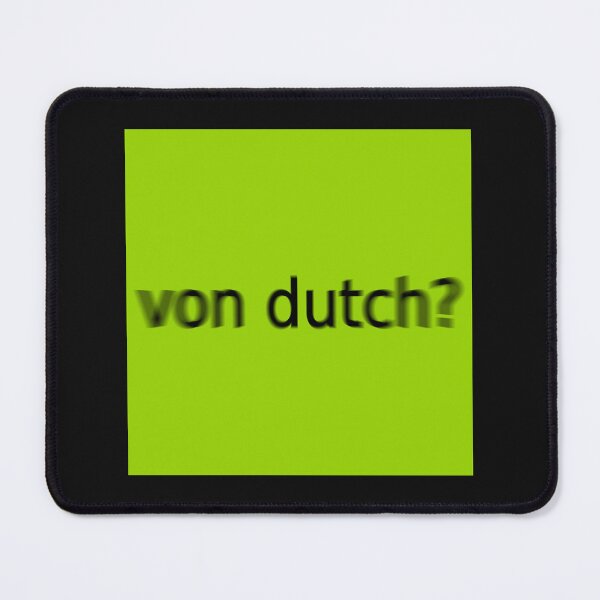 Item preview, Supreme Green Von Dutch Question Mark Square designed and sold by Dancing Papaya.