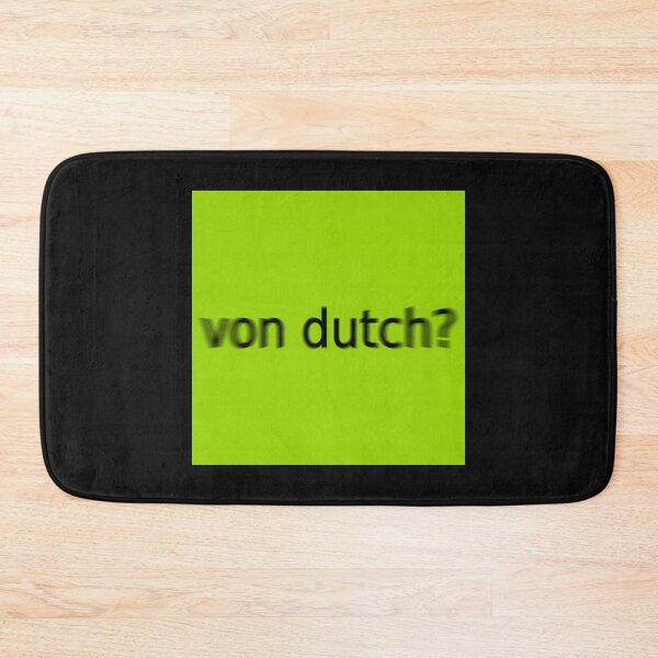 Item preview, Supreme Green Von Dutch Question Mark Square designed and sold by Doctor Schtrudel.