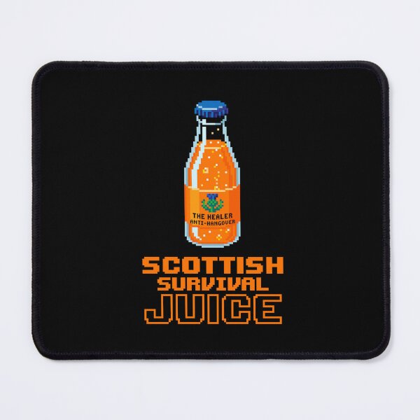 Item preview, Scottish Survival Juice - Funny Hangover Cure Pixel Art designed and sold by artistastshirt.
