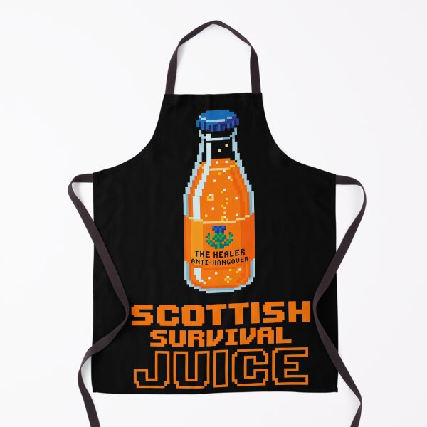 Item preview, Scottish Survival Juice - Funny Hangover Cure Pixel Art designed and sold by artistastshirt.
