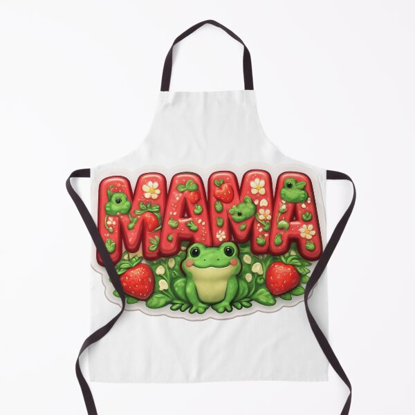 Item preview, Cute Frog Mama Strawberry Design – Funny Frog Mom Gift for Mother's Day, Kawaii Frog Mama Shirt, Frog Lover Mom Mug, Cute Animal Mother's Day Gift designed and sold by Basma Designs | Funny Shirts, Stickers & Mugs.