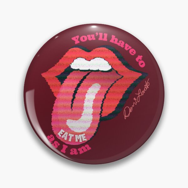 Item preview, Eat me - Demi Lovato designed and sold by Pop Cult Peaks.