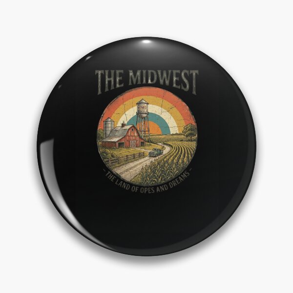 Item preview, The Midwest The Land of Hopes and Dreams funny saying designed and sold by snowry.
