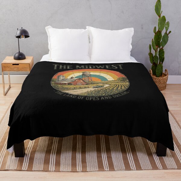 Item preview, The Midwest The Land of Hopes and Dreams funny saying designed and sold by snowry.