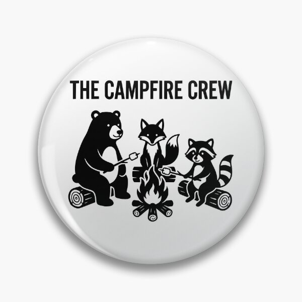 Item preview, The Campfire Crew designed and sold by FloraliteCo.