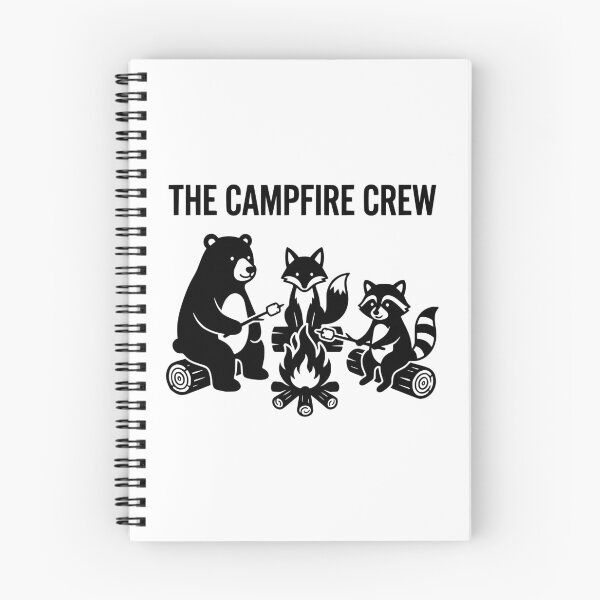 Item preview, The Campfire Crew designed and sold by FloraliteCo.