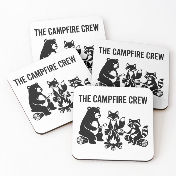 Item preview, The Campfire Crew designed and sold by FloraliteCo.