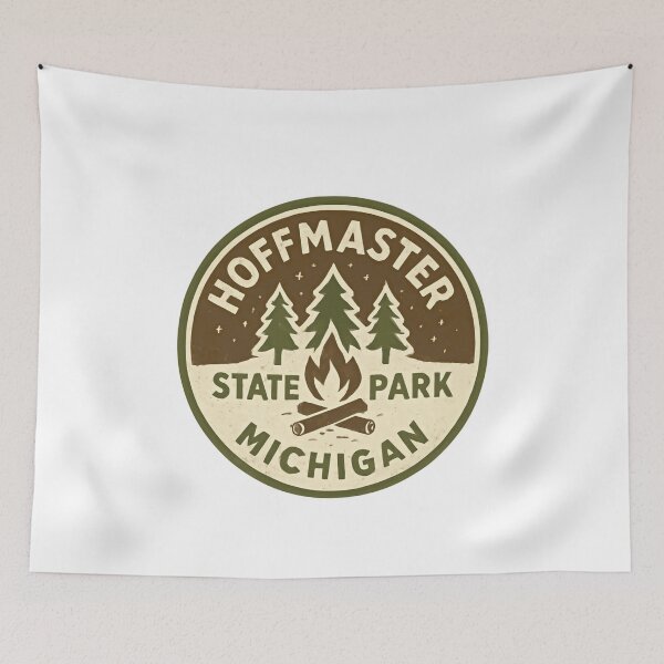 Item preview, Hoffmaster State Park Michigan Outdoor Adventure Camper designed and sold by JonesFlora2025.