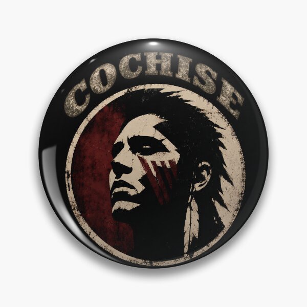 Item preview, Cochise Native American Warrior Vintage Grunge Art designed and sold by Red Vale Society.