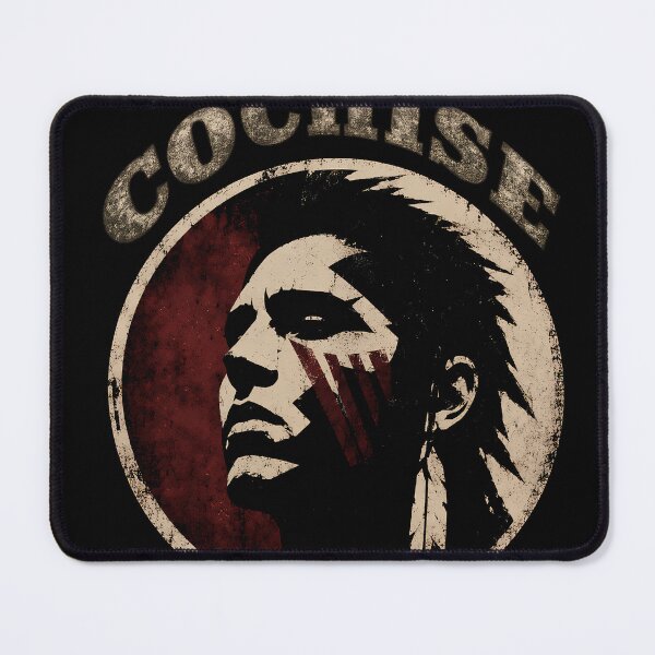 Item preview, Cochise Native American Warrior Vintage Grunge Art designed and sold by Red Vale Society.