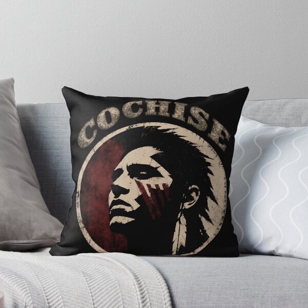 Item preview, Cochise Native American Warrior Vintage Grunge Art designed and sold by Red Vale Society.