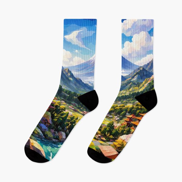 Item preview, Majestic Mountain Landscape designed and sold by cuprum.