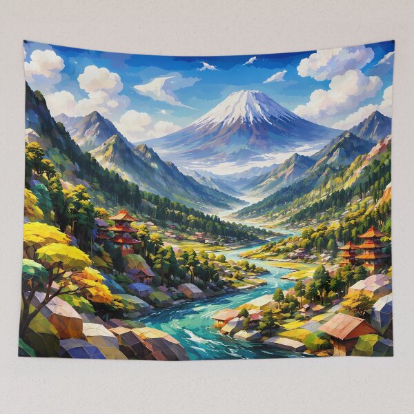 Item preview, Majestic Mountain Landscape designed and sold by cuprum.