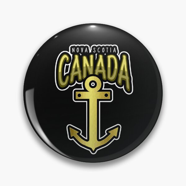 Item preview, Nova Scotia Canada Gold Anchor designed and sold by Sartoris Art.