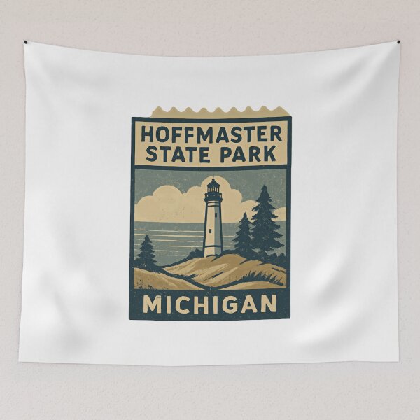 Item preview, Hoffmaster State Park Michigan Lighthouse Vacation Destination designed and sold by JonesFlora2025.