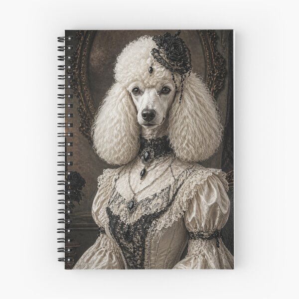 Item preview, Aristocratic White Poodle designed and sold by VelarisMoon.