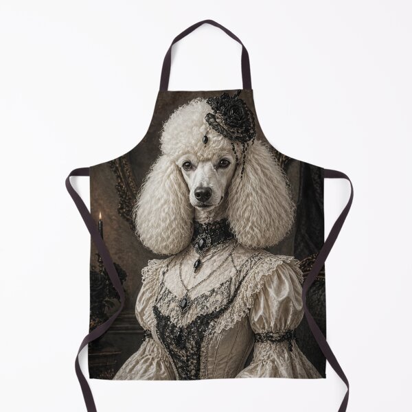 Item preview, Aristocratic White Poodle designed and sold by VelarisMoon.