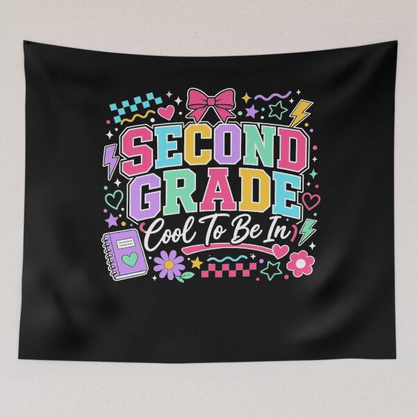 Item preview, Preppy Second Grade Back to School 2nd Grade Teachers Girls designed and sold by clothesy7.