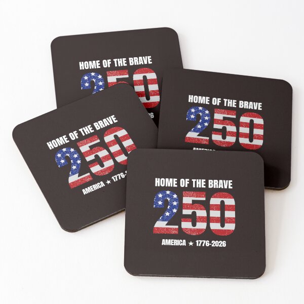 Item preview, HOME OF THE BRAVE 250 | AMERICA 1776–2026 | AMERICA 250 SERIES designed and sold by WitLounge.