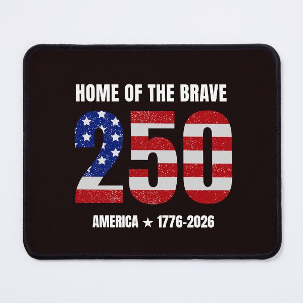 Item preview, HOME OF THE BRAVE 250 | AMERICA 1776–2026 | AMERICA 250 SERIES designed and sold by WitLounge.