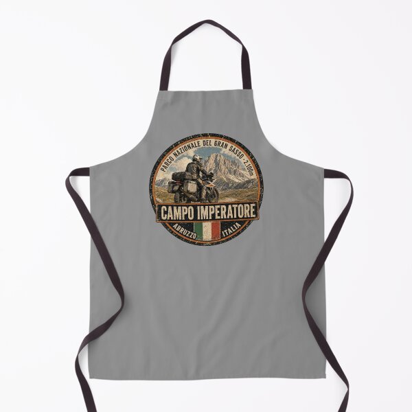 Item preview, Campo Imperatore Italy Abruzzo Motorcycle Sticker TShirt 04 designed and sold by OuterShellUK.