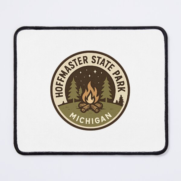 Item preview, Hoffmaster State Park Michigan Camping Hiking Nature Explorer designed and sold by JonesFlora2025.