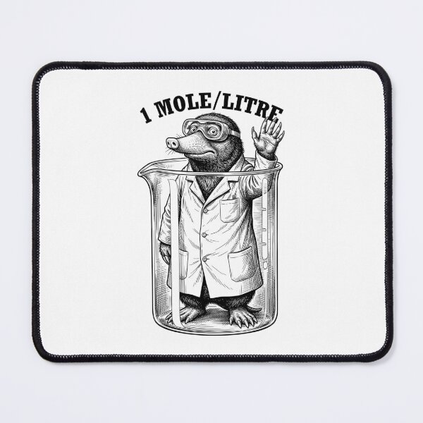 Item preview, Funny Chemistry One Mole Per Litre Chemist Lab Science designed and sold by GrandeDuc.