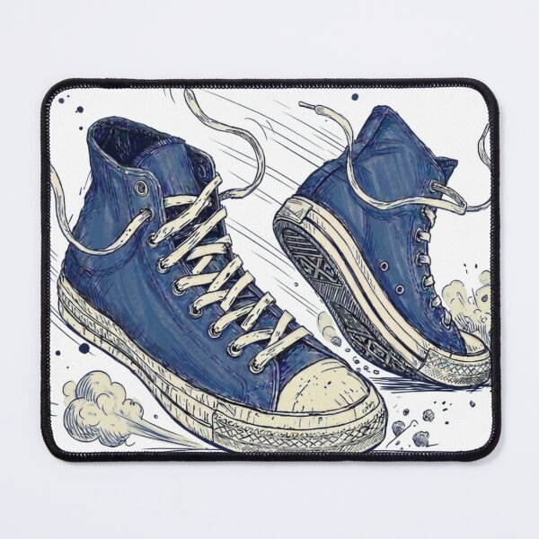 Item preview, blue Converse designed and sold by Bleuté.