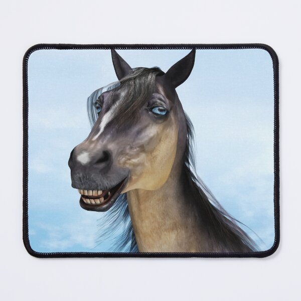 Item preview, Funny Horse Smile Portrait Art designed and sold by Vac1.