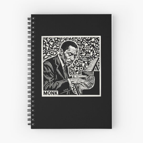 Item preview, Thelonious Monk Keyboard Legend Poster Design Today Graphic designed and sold by CallumSnow.