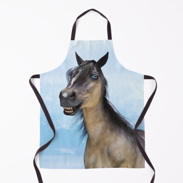 Item preview, Funny Horse Smile Portrait Art designed and sold by Vac1.