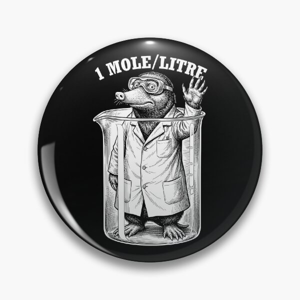 Item preview, Funny Chemistry One Mole Per Litre Chemist Lab Science designed and sold by GrandeDuc.